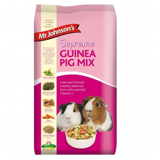 Mr Johnsons Supreme Guinea Pig Mix - Various Sizes