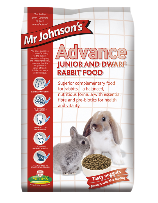 Mr Johnsons Advance Junior & Dwarf Rabbit