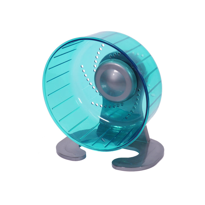 Rosewood Pico Eercise Wheel with Stand Teal