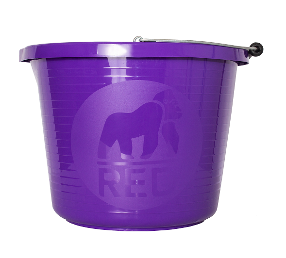 Red Gorilla Premium Bucket Purple 15L