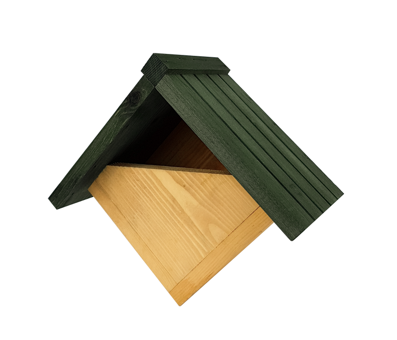 Johnston & Jeff Robin Nest Box with Grooved Roof
