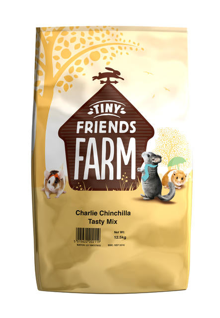 Tiny Friends Farm Charlie Chinchilla Tasty Mix - Various Sizes