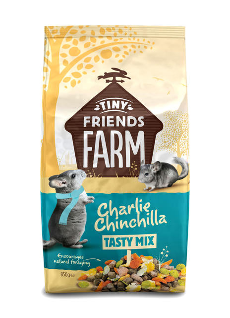 Tiny Friends Farm Charlie Chinchilla Tasty Mix - Various Sizes