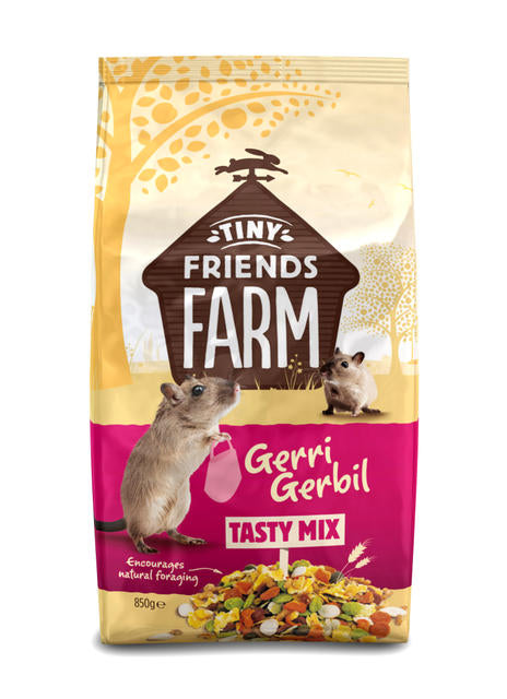 Tiny Friends Farm Gerri Gerbil Tasty Mix 6 x 850g
