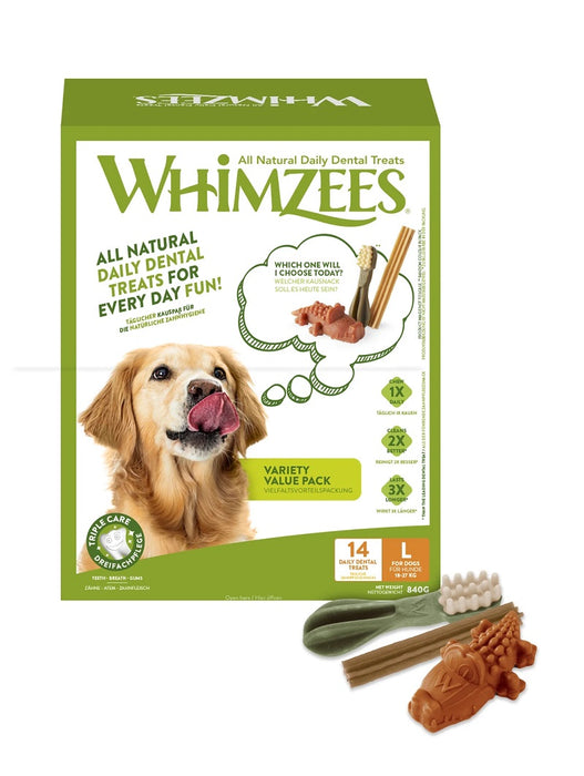 Whimzees Variety Box Large x 14