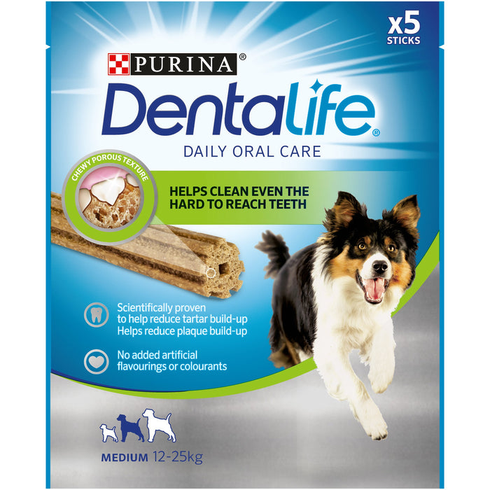 Dentalife Medium 6x115g (5 Sticks) - APRIL SPECIAL OFFER - 14% OFF
