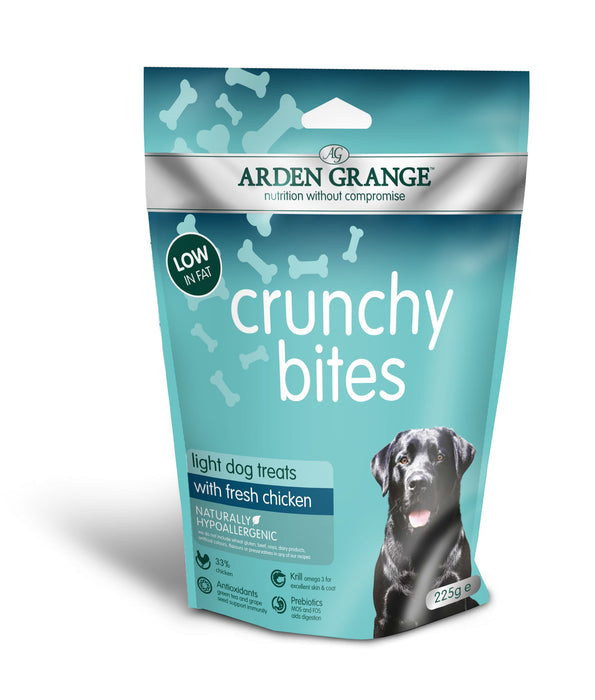 Arden Grange Dog Crunchy Bites Light - 225g