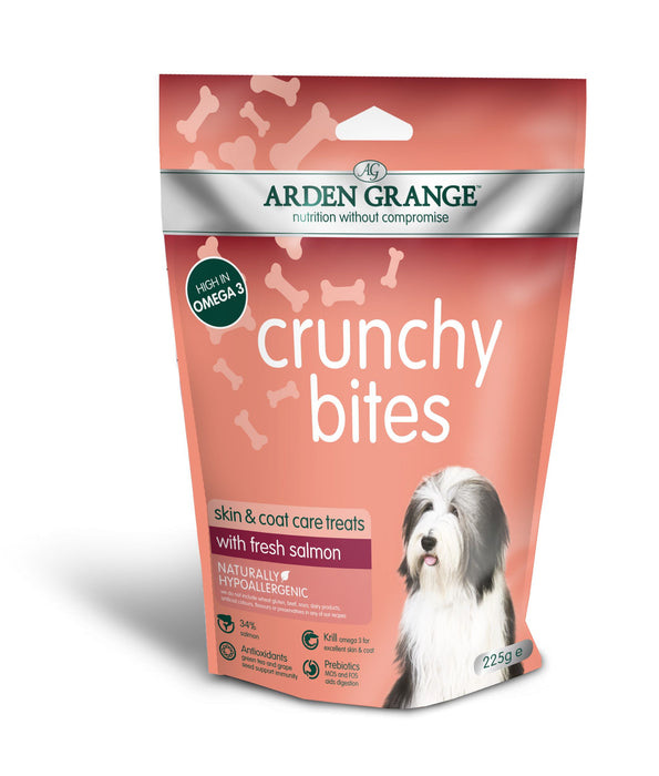 Arden Grange Dog Crunchy Bites Salmon - 225g