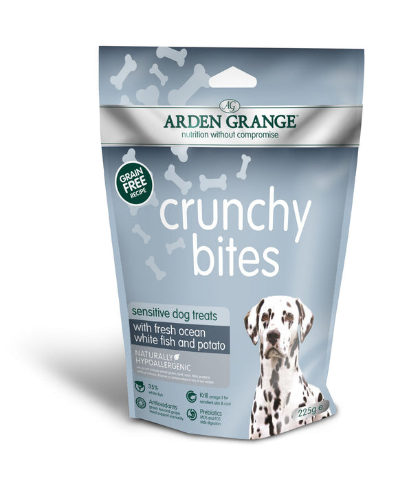 Arden Grange Dog Crunchy Bites Sensitive - 225g