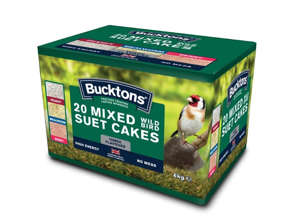 Bucktons Mixed Mo Mess Suet Cakes 20 x 300g