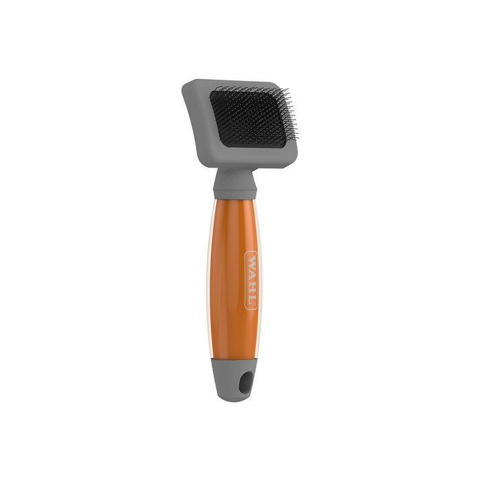 Wahl Slicker Brush with Orange Gel Handle - Various Sizes