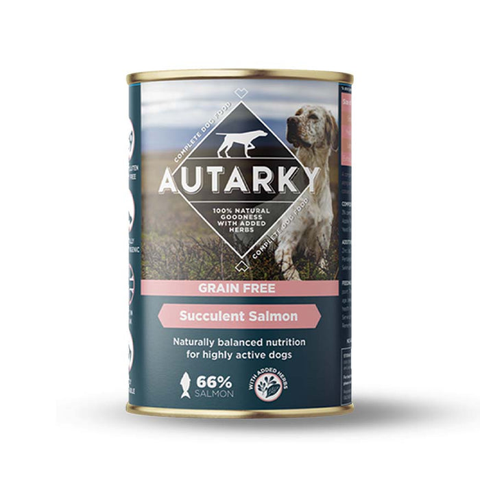 Autarky Grain Free Succulent Salmon with Veg Wet 12 x 395g - MAY SPECIAL OFFER - 11% OFF