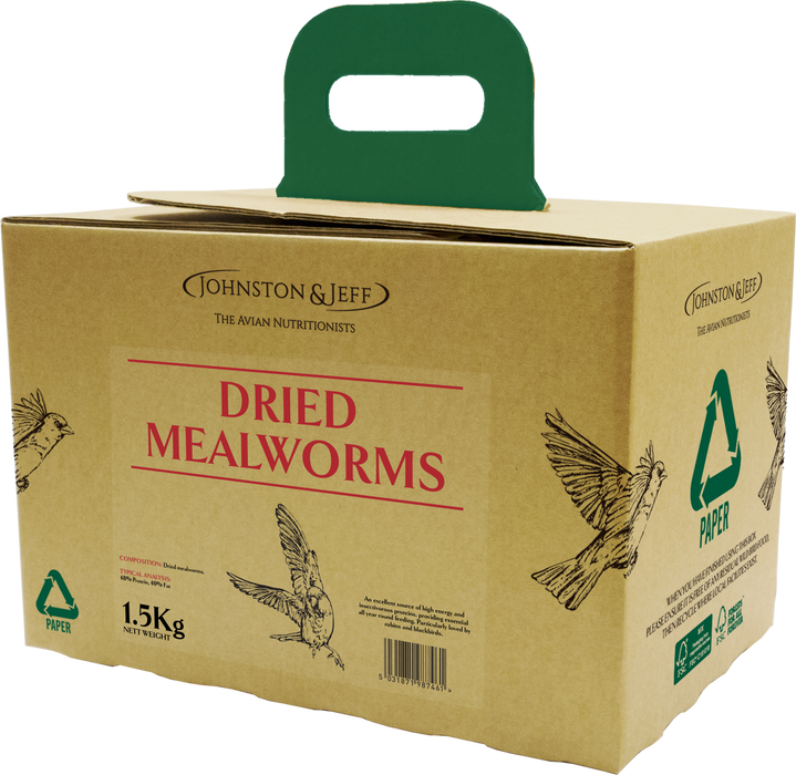 Johnston & Jeff Mealworms - Various Sizes
