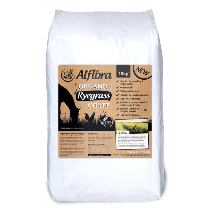 Alflora Organic Ryegrass Chaff - 18 kg