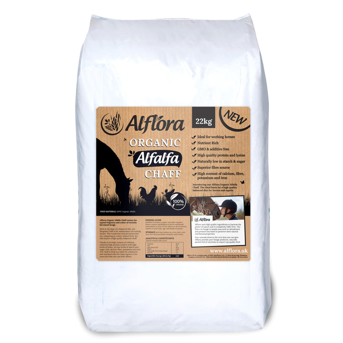 Alflora Organic Alfalfa Chaff - 22 kg