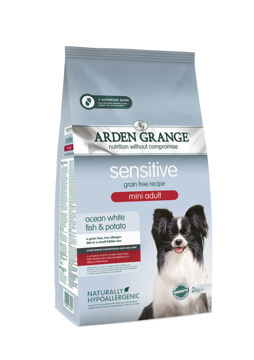 Arden Grange Dog Sensitive Mini Adult - Various Sizes