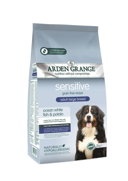 Arden Grange Dog Sensitive Large Adult - Various Sizes - MAY SPECIAL OFFER - 15% OFF