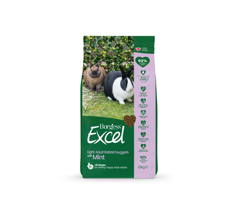 Burgess Excel Rabbit Light 4x1.5kg