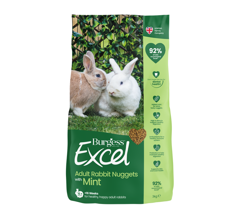 Burgess Excel Rabbit Nuggets - Various Sizes