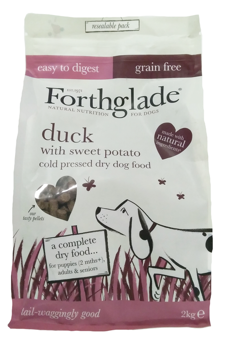 Forthglade Adult Dog Cold Press Grain Free Duck - 2kg