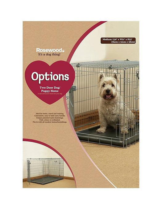 Rosewood Options Dog/Pup Home 2 Door - Various Sizes