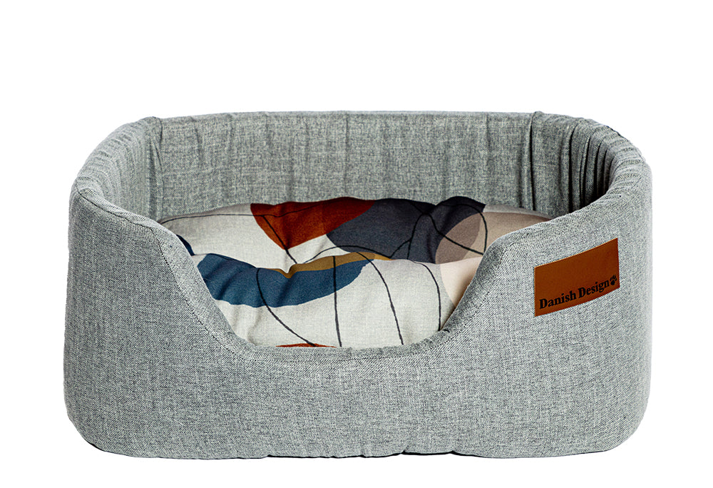 Danish Design Colour Block Silver Luxory Slumber Bed - Various Sizes