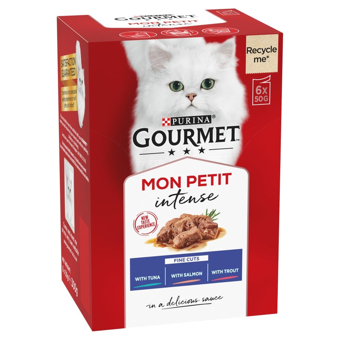Gourmet Mon Petit Tuna Salmon & Trout - 8x 6x50g