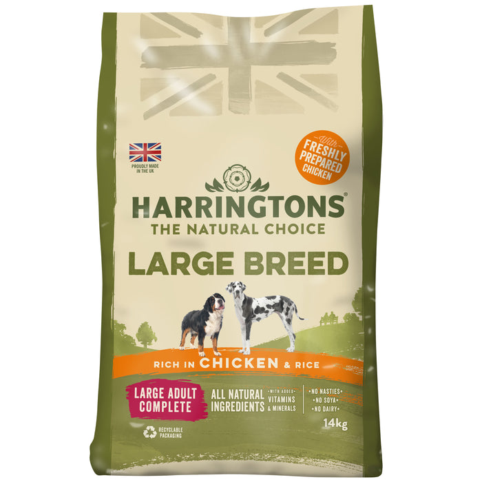 Harringtons Dog Large Breed Chicken - 14kg