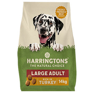 Harringtons Dog Large Breed Turkey - 14kg