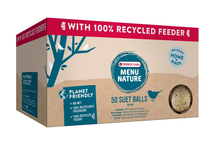 Versele-Laga Menu Nature Box Fatballs No Net x50 - WITH FREE FEEDER