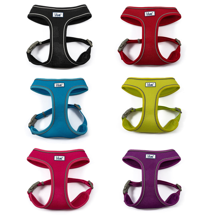 Ancol Viva Mesh Dog Harness in Red - Various Sizes