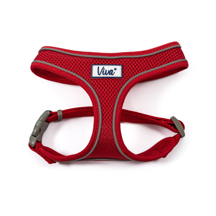 Ancol Viva Mesh Dog Harness in Red - Various Sizes