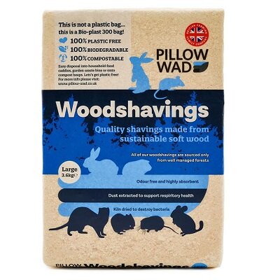 Pillow Wad Wood Shavings Animal Bedding - Large
