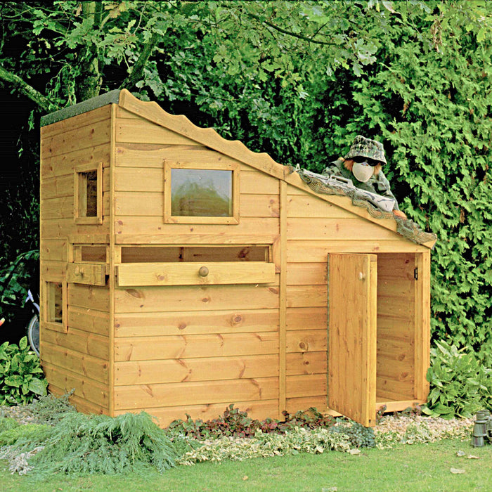 6' x 4' Command Post Playhouse - MAY SPECIAL OFFER - 7% OFF