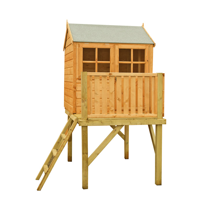 Bunny Playhouse 4' x 4' with Platform 6' X 4' - MAY SPECIAL OFFER - 7% OFF