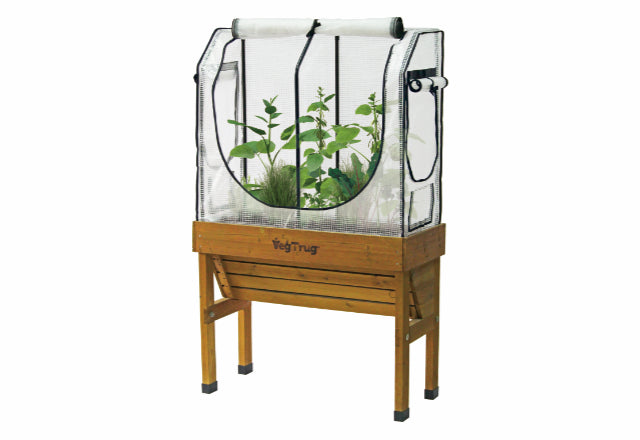 Small WallHugger Greenhouse Frame & Multi Cover Set