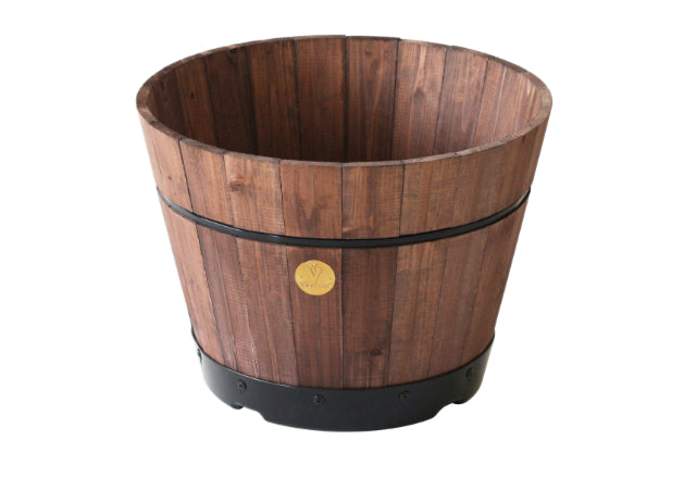 Build A Barrel by VegTrug, Small 37cm - Dark Brown (FSC 100%)