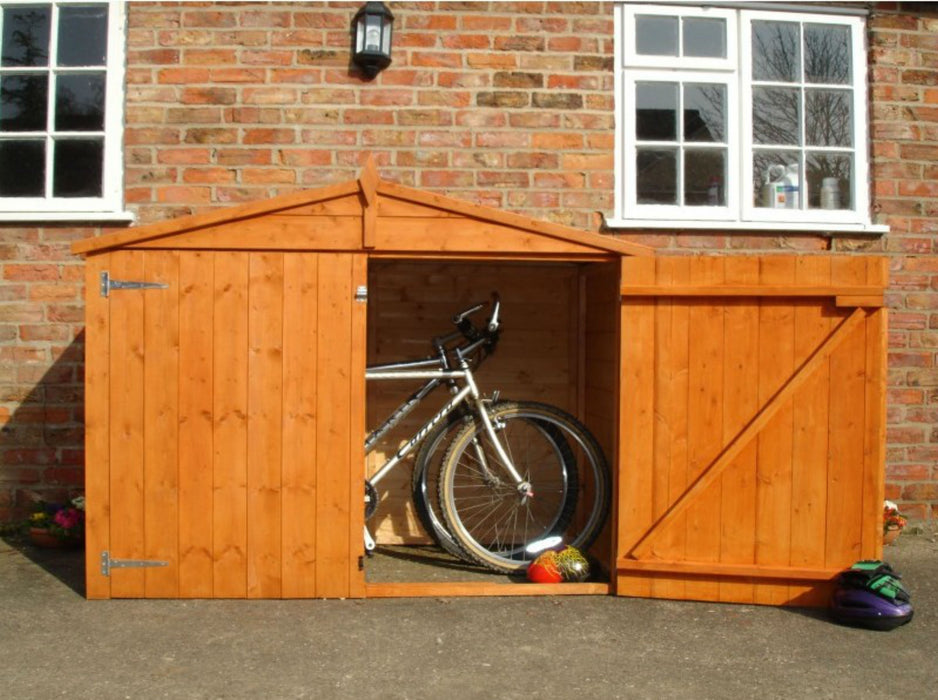 6' x 3' Shiplap Bike Store no floor - MAY SPECIAL OFFER