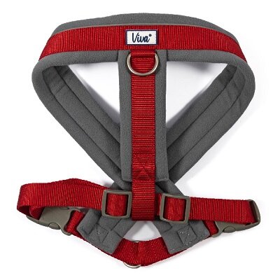 Ancol Viva Padded Harness Red - Various Sizes