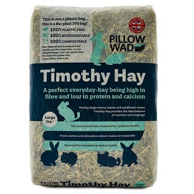 Pillow Wad Bio Timothy Hay Large - Large