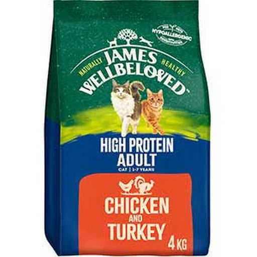 James Wellbeloved Cat Adult High Protien Chicken & Turkey - Various Pack Sizes - MAY SPECIAL OFFER - 19% OFF