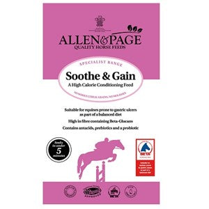 Allen & Page Soothe & Gain  - 15 kg     