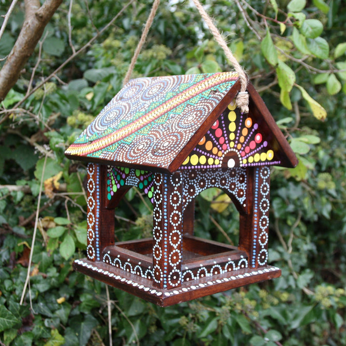 Artisan Hanging Bird Table - Bali Island Range