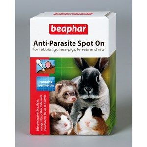 Beaphar Anti Parasite Spot On Rabbit x6      