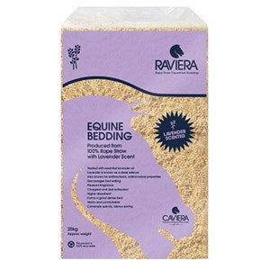Raviera Rape Straw Horse Bedding with Lavender  - 20 kg