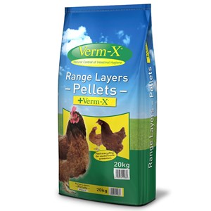 Chicken Layers Pellets with added Verm-X worming treatment - Various Pack Sizes