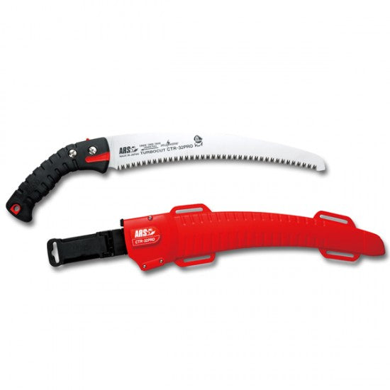 PRO PRUNING SAW/SHEATH -CURVED TURBOCUT BLADE/4MM PITCH -320MM -RUBBER GRIP