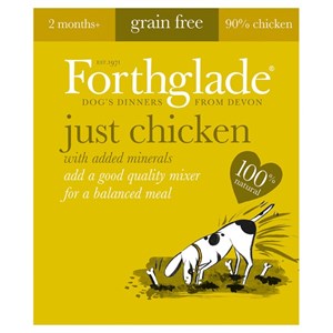 Forthglade Just Chicken Grain Free 18x 395g     