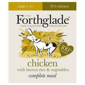 Forthglade Dog Complete Chicken 18x 395g      