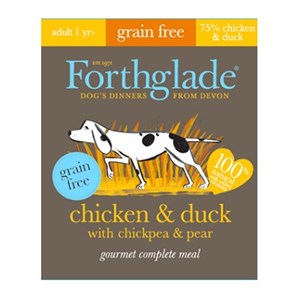 Forthglade Gourmet Grain Free Chicken & Duck 7x 395g     